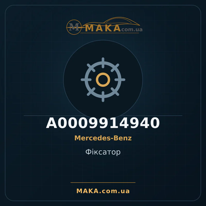 Фіксатор A0009914940