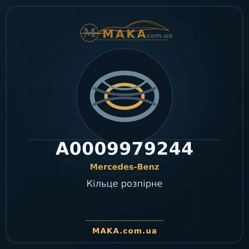 Распорное кольцо A0009979244