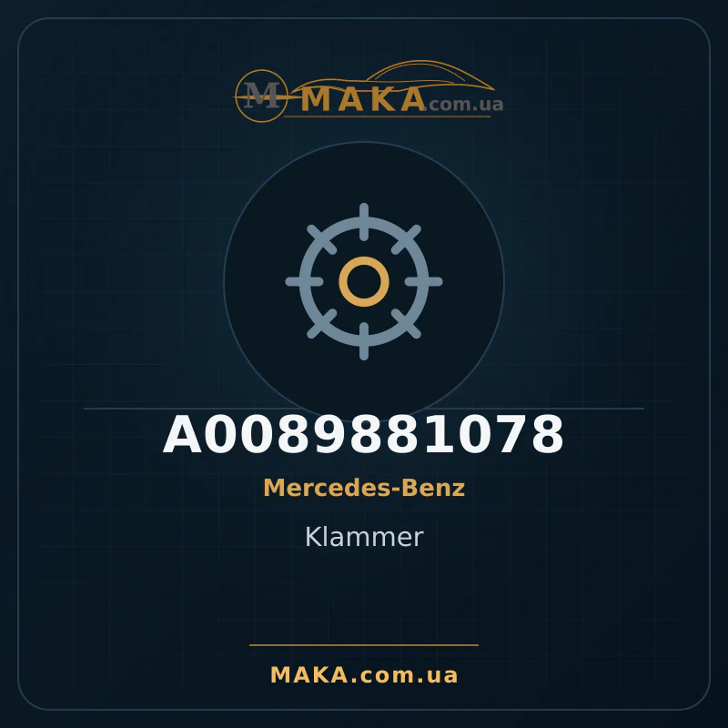 Klammer A0089881078