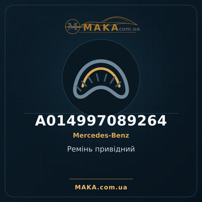 Ремінь привідний A014997089264