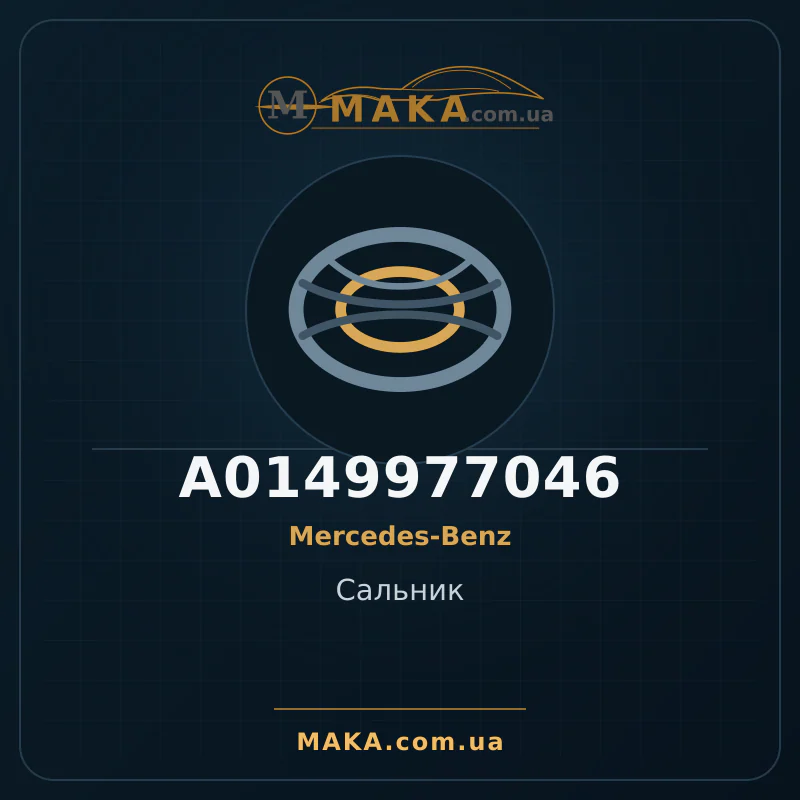 Сальник A0149977046
