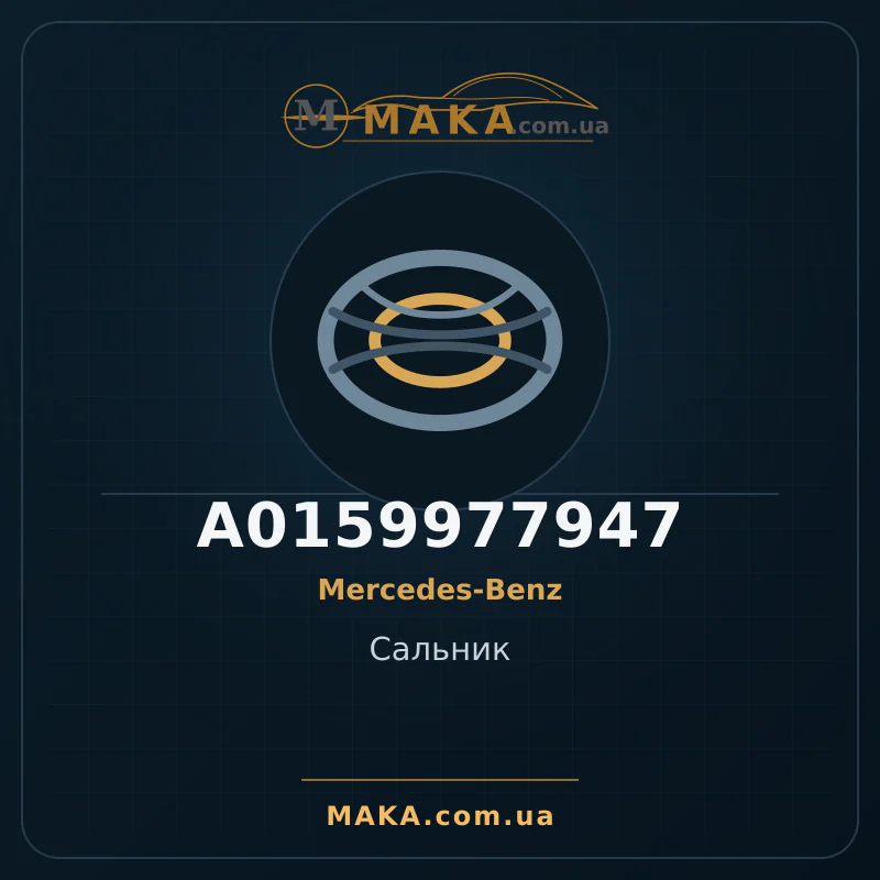 Сальник A0159977947