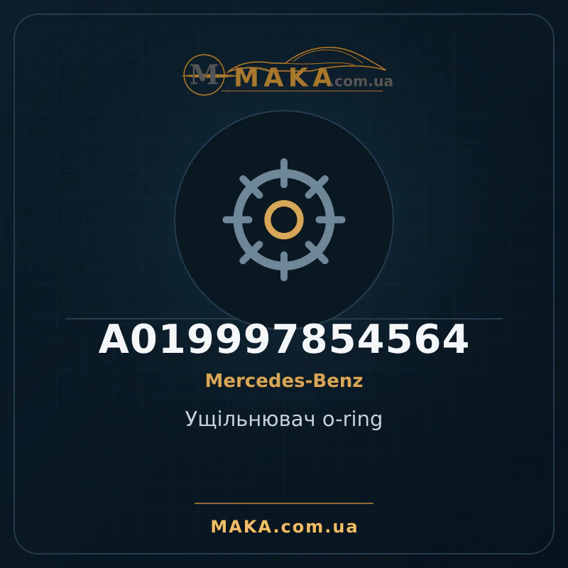 O-ring seal A019997854564