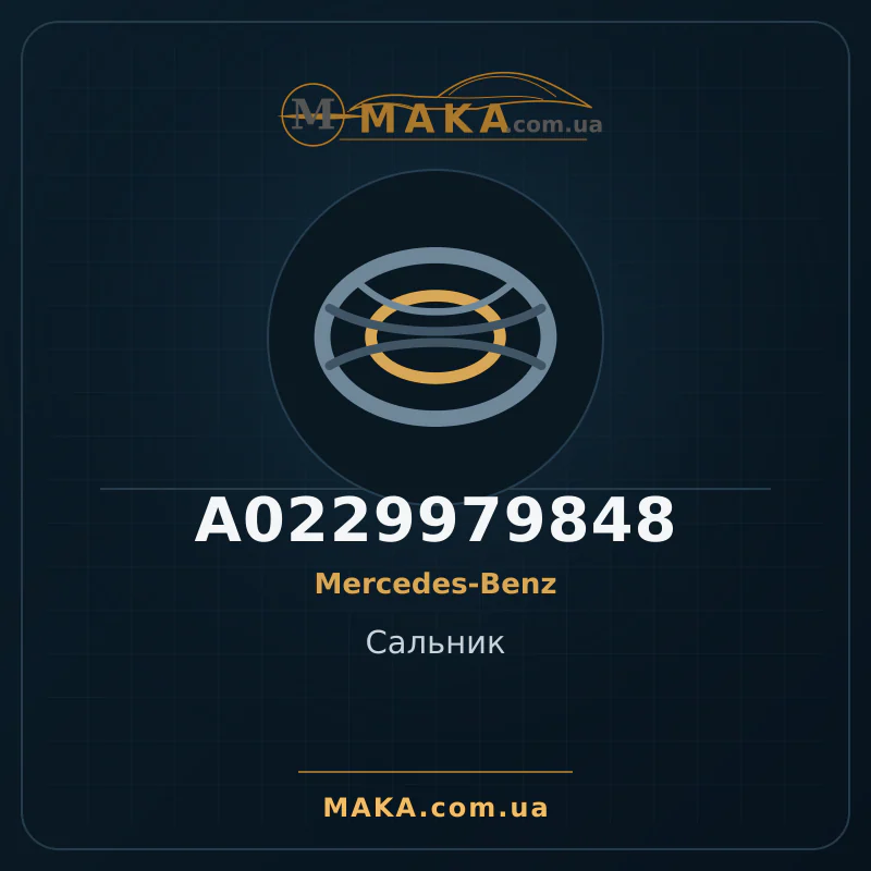 Сальник A0229979848