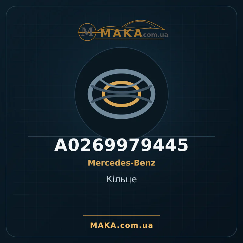 Кільце A0269979445