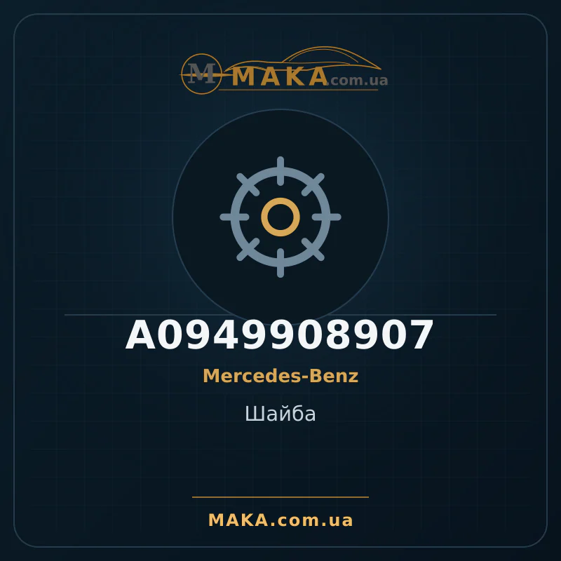 Шайба A0949908907