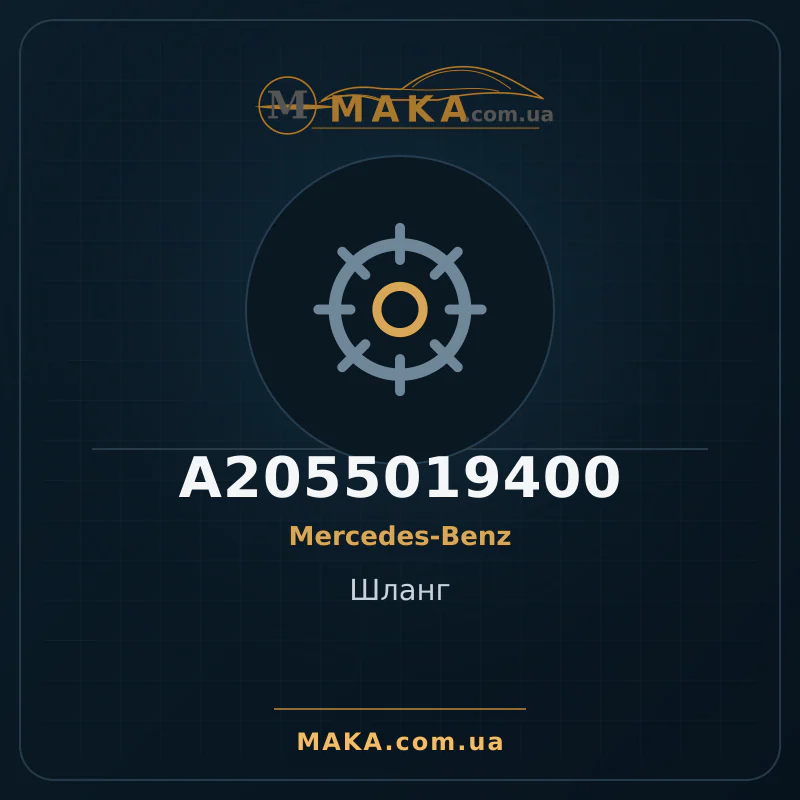 Шланг A2055019400