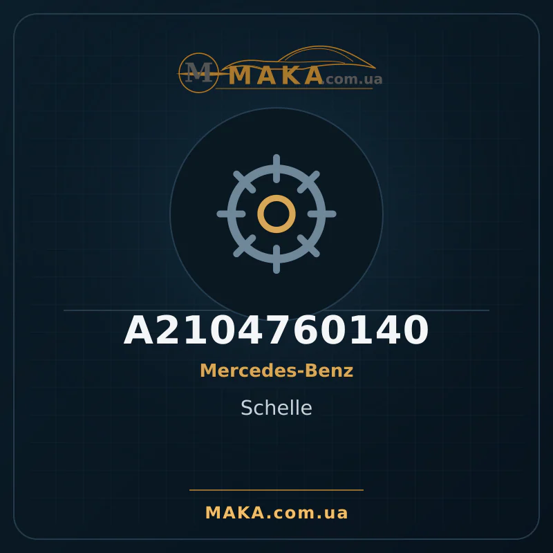 Schelle A2104760140
