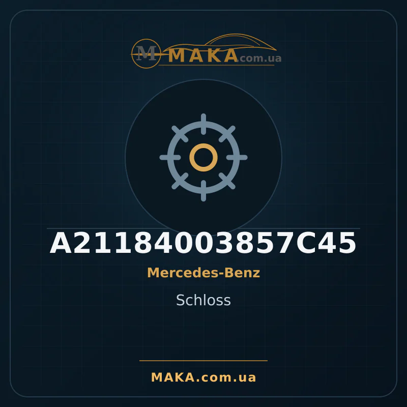 Замок A21184003857C45