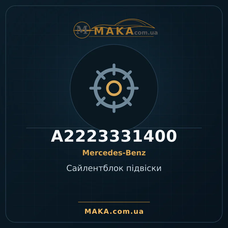 Сайлентблок підвіски A2223331400