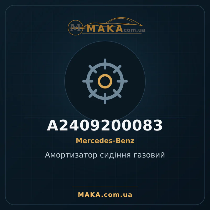 Амортизатор сидіння газовий A2409200083