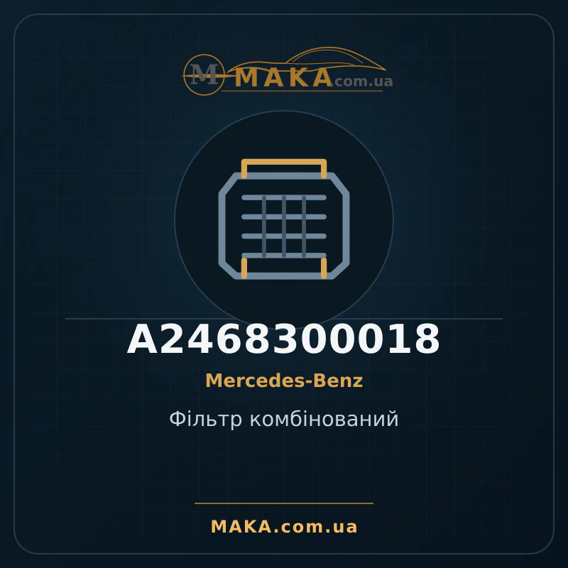 Фільтр комбінований A2468300018