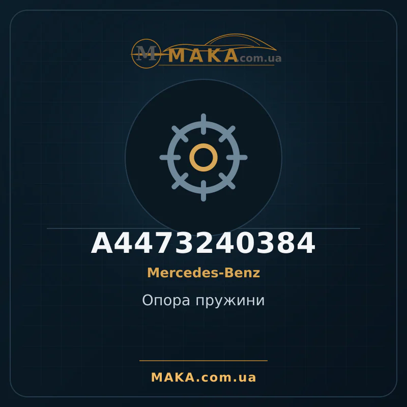 Опорні пружини A4473240384