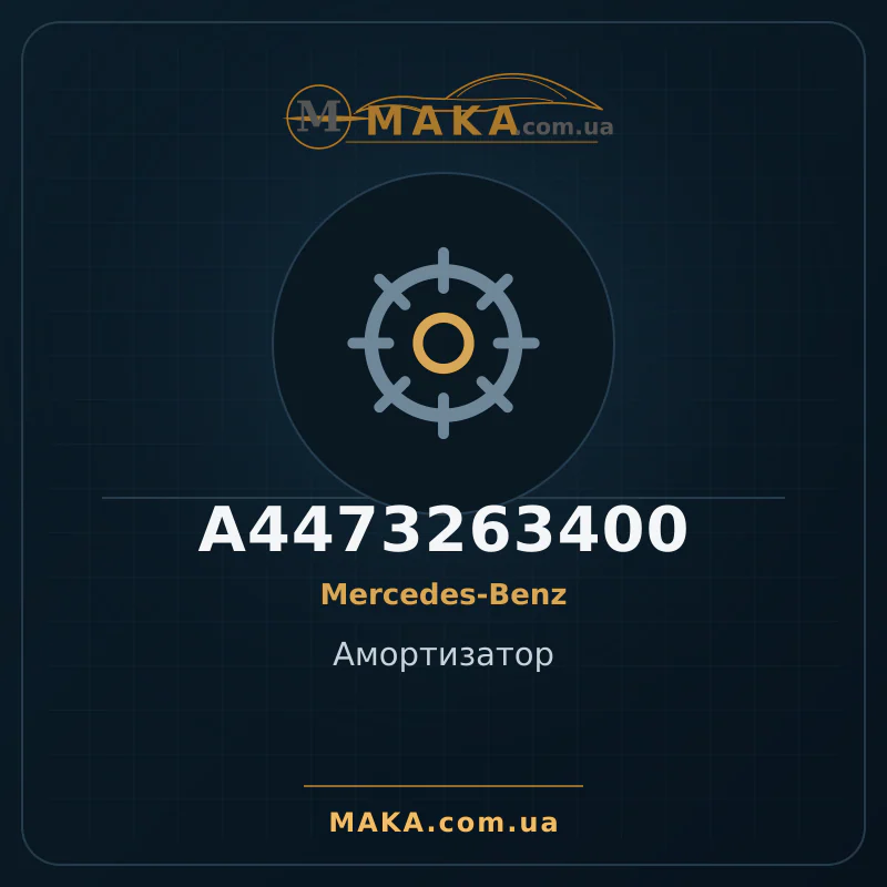 Амортизатор A4473263400