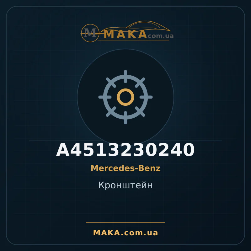 Bracket A4513230240
