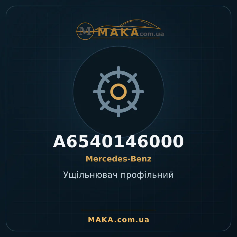 Ущільнювач профільний A6540146000