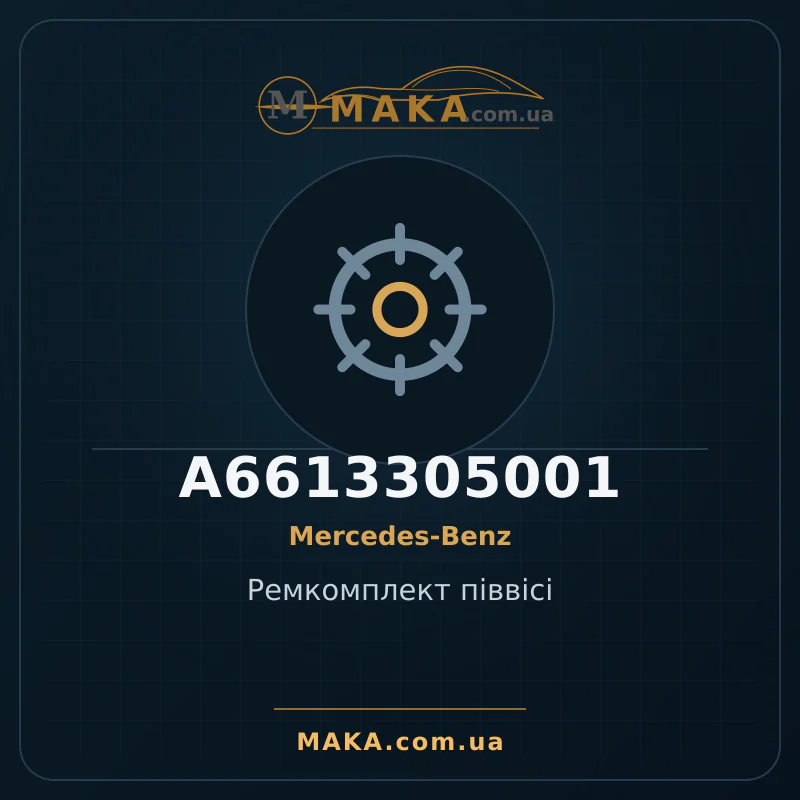 Ремкомплект піввісі A6613305001